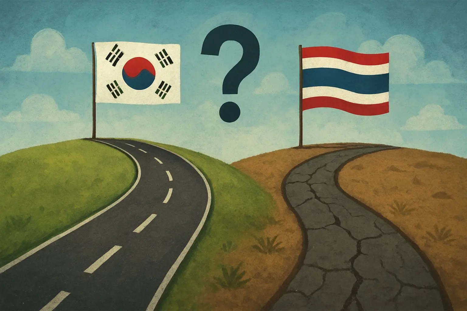 ✅ 태국의 위기는 결코 남의 일이 아니다: 한국의 미래는?