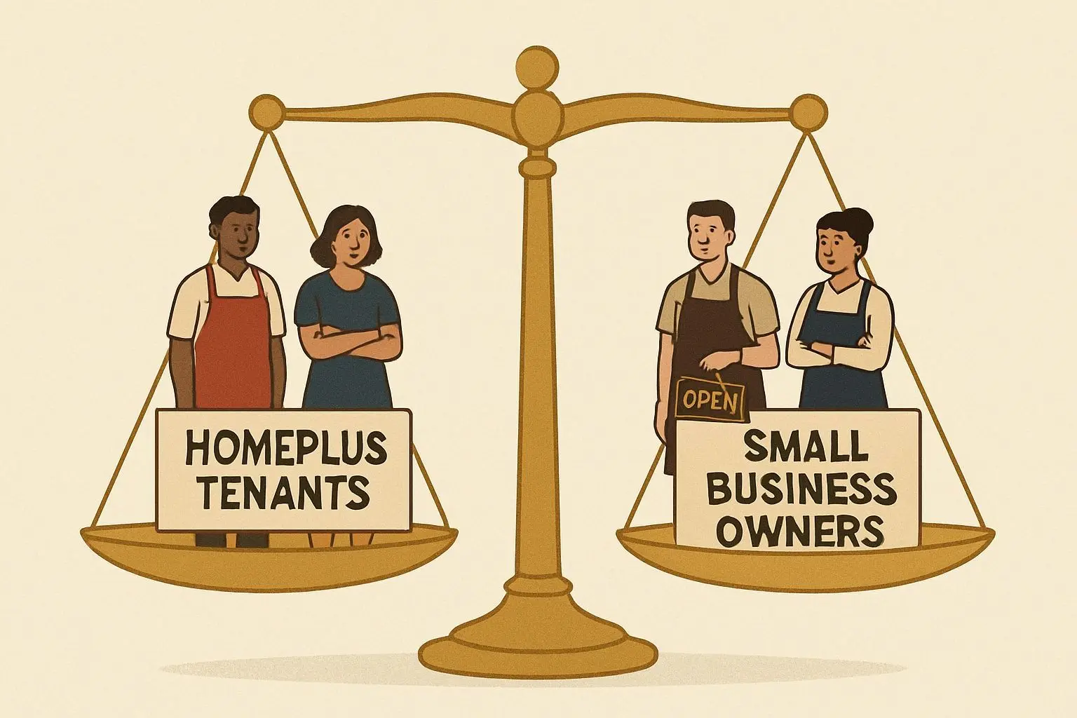 🔍 연매출 1억 4백만 원 미만, 업력 7년 미만 기준 예외 적용 논란