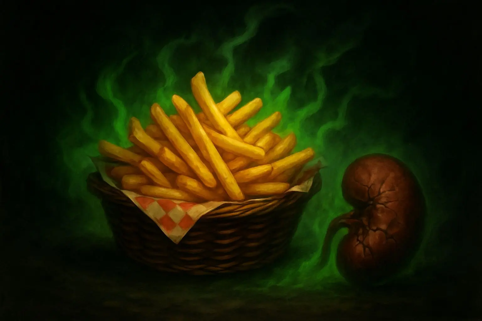 📝 최악의 조합 3: 감자튀김