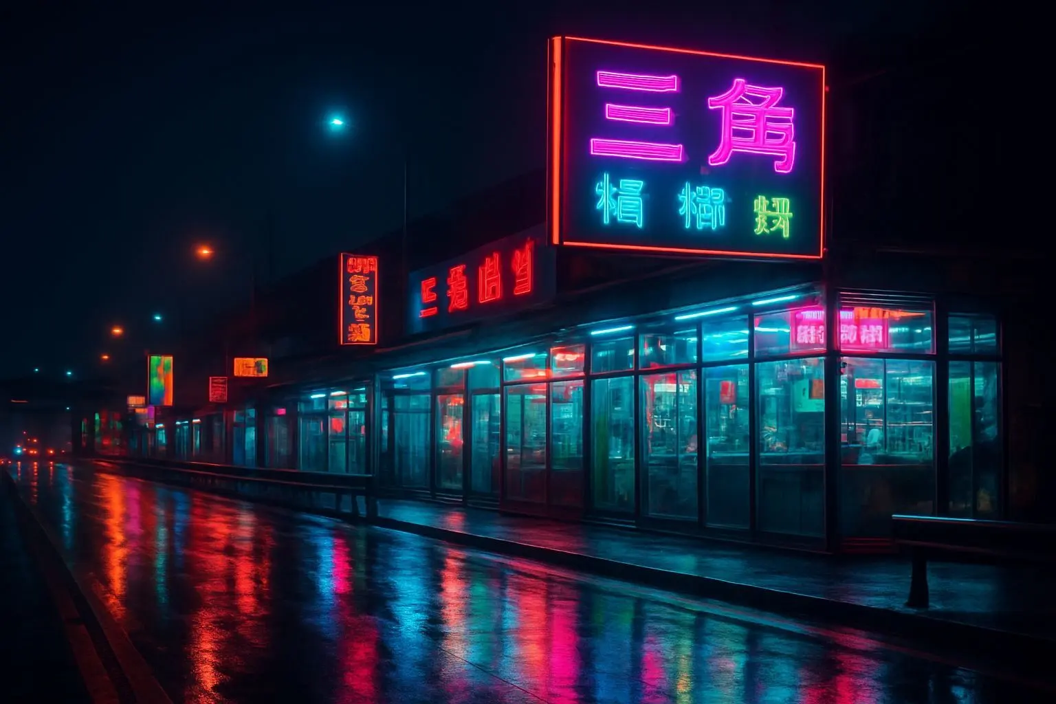 🔍 빌랑 서시, 대만 고속도로의 네온 불빛 미스터리