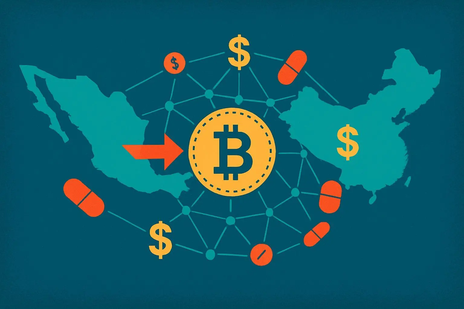 💰 암호화폐, 카르텔과 중국을 연결하는 보이지 않는 혈관