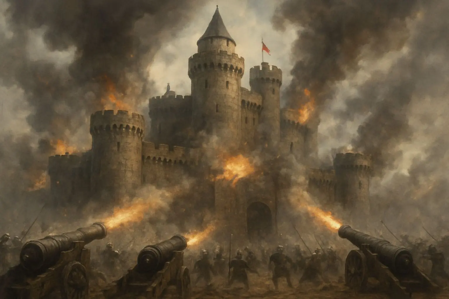 📈 성의 황금기와 쇠퇴: 돌과 대포의 시대