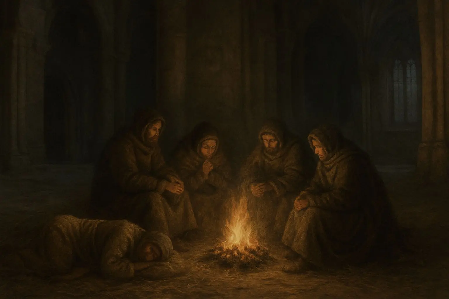 💡 성의 혹독한 일상: 추위, 어둠, 그리고 계층