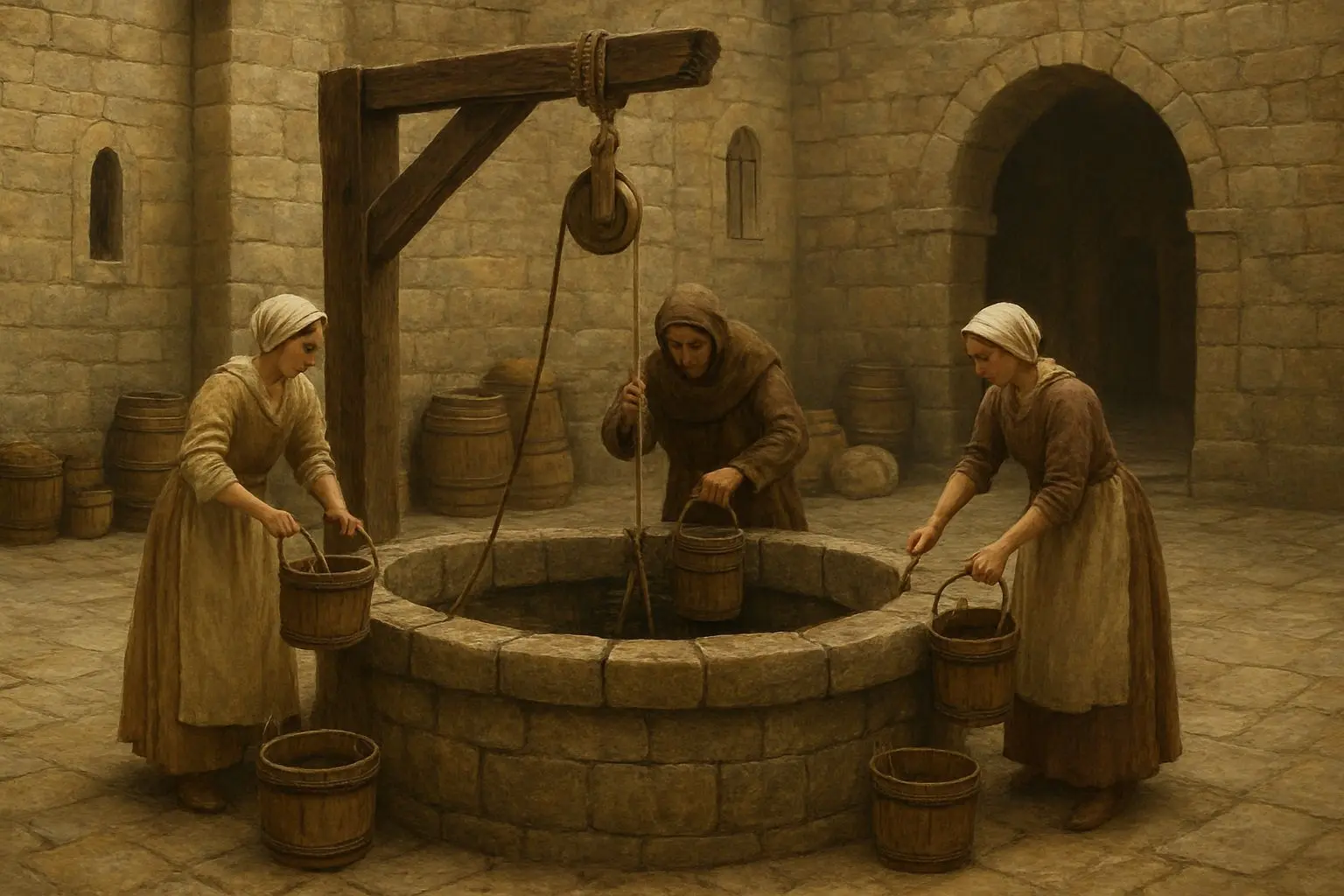 💧 생존의 필수 조건: 물과 식량