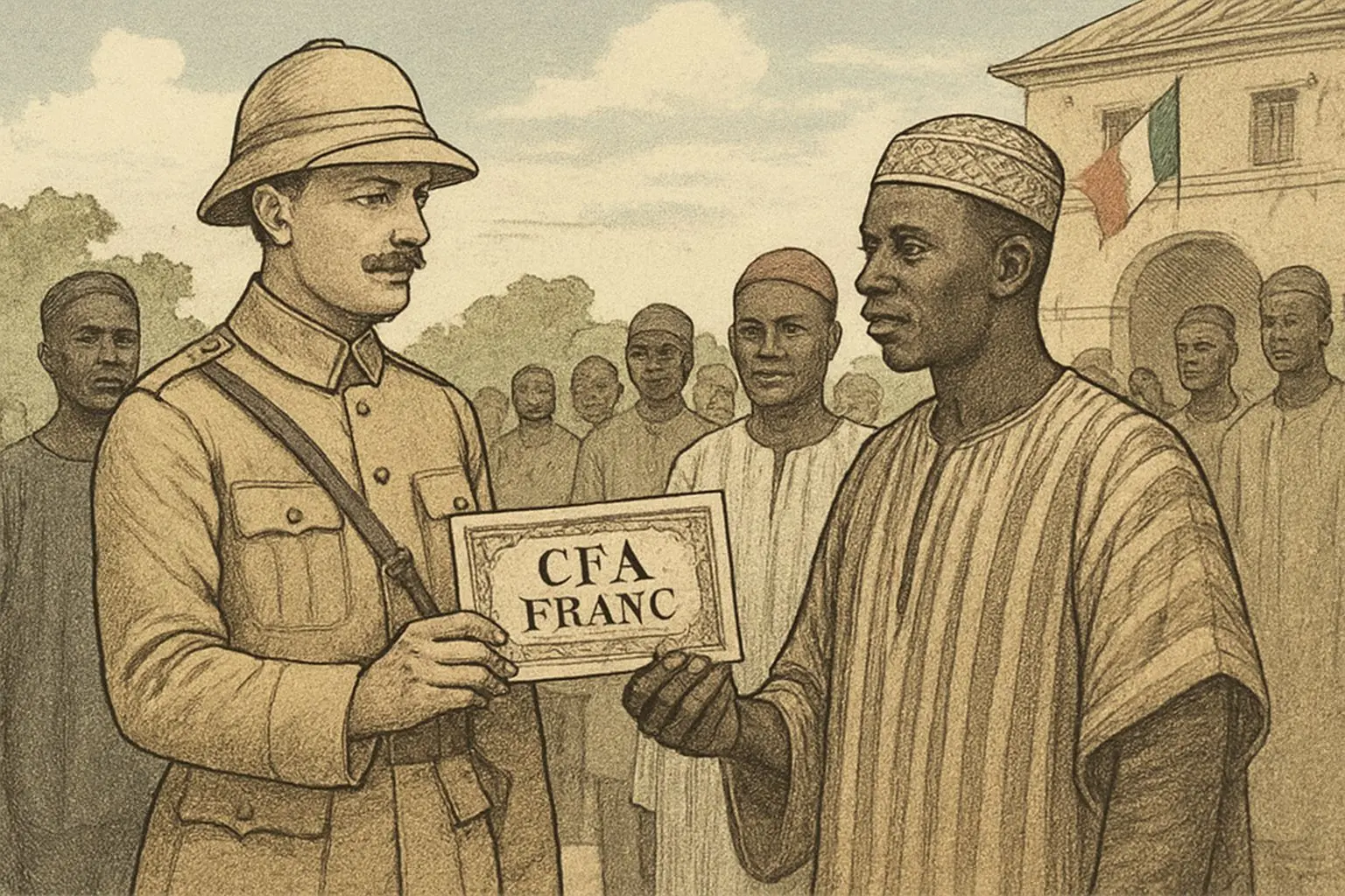 💡 CFA 프랑, 프랑스의 그림자 속 50년