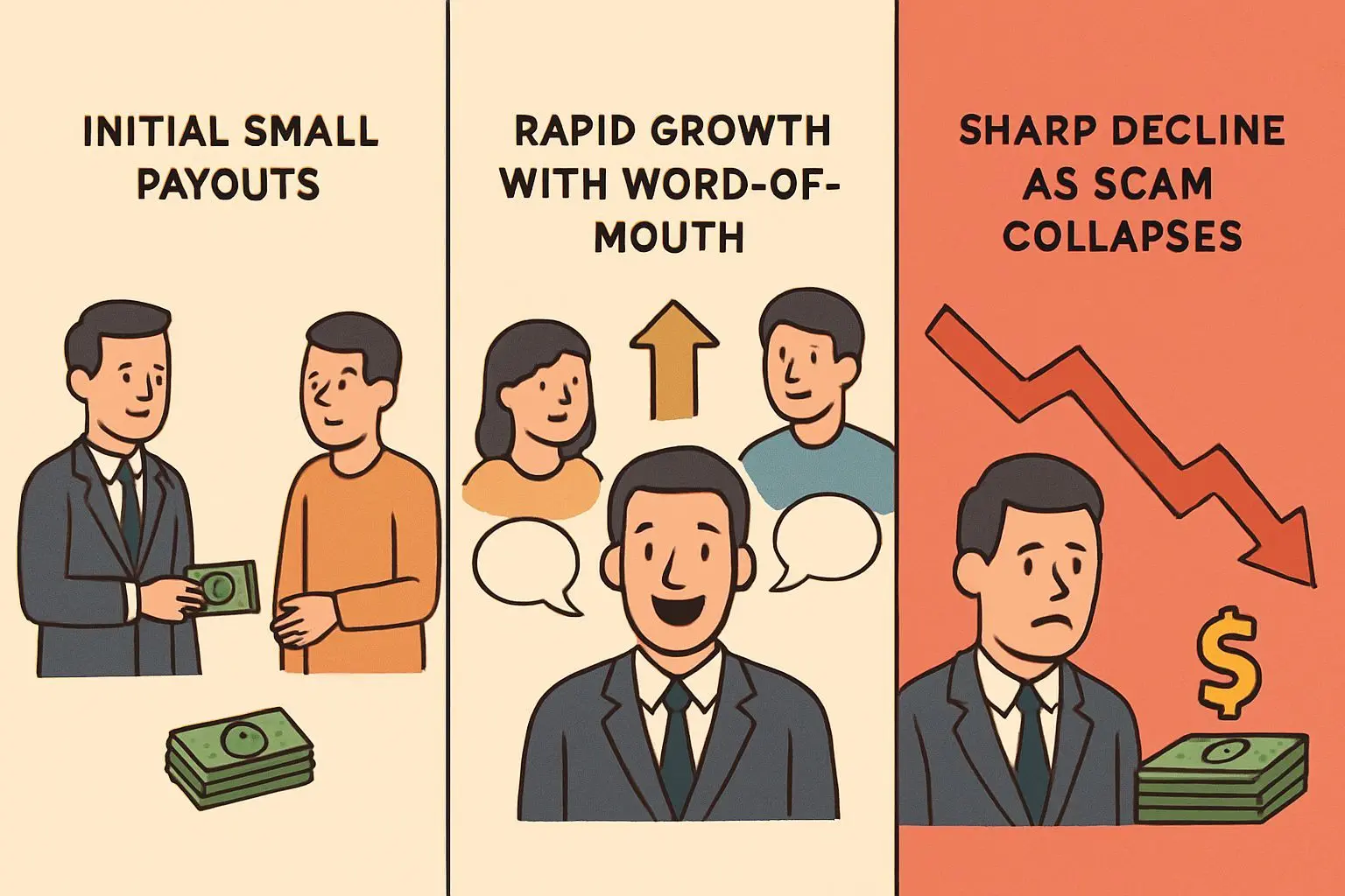 🔍 폰지 사기, 어떻게 우리를 속이나?