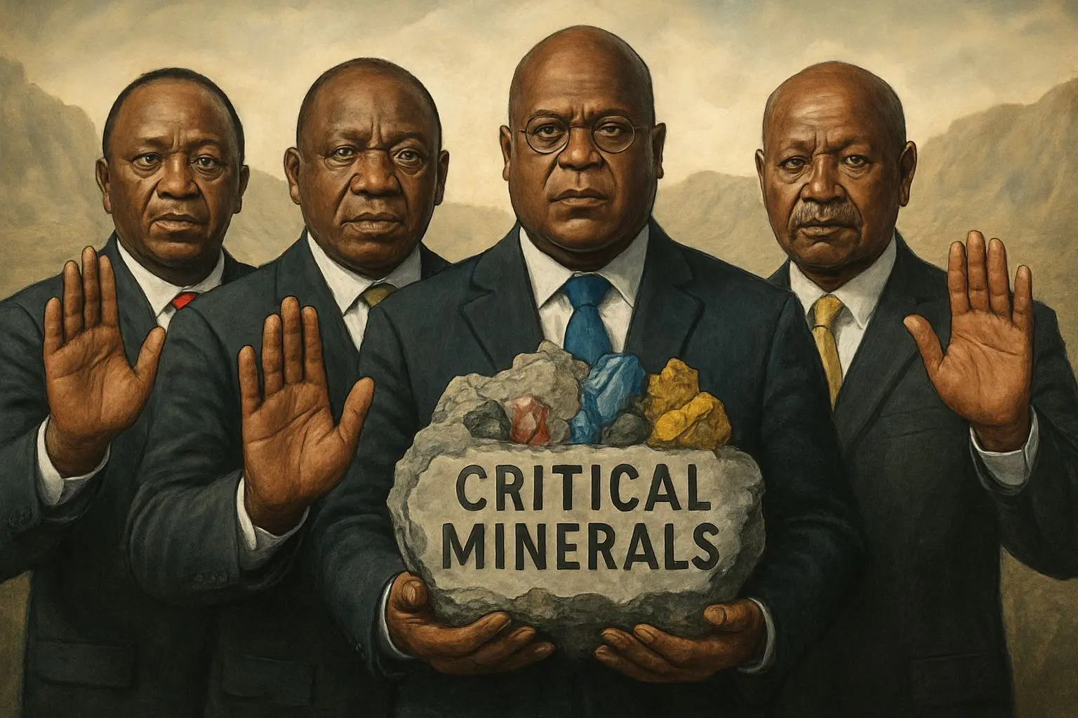 💥 아프리카의 반격: 핵심 광물 수출 제한과 가공 산업 육성