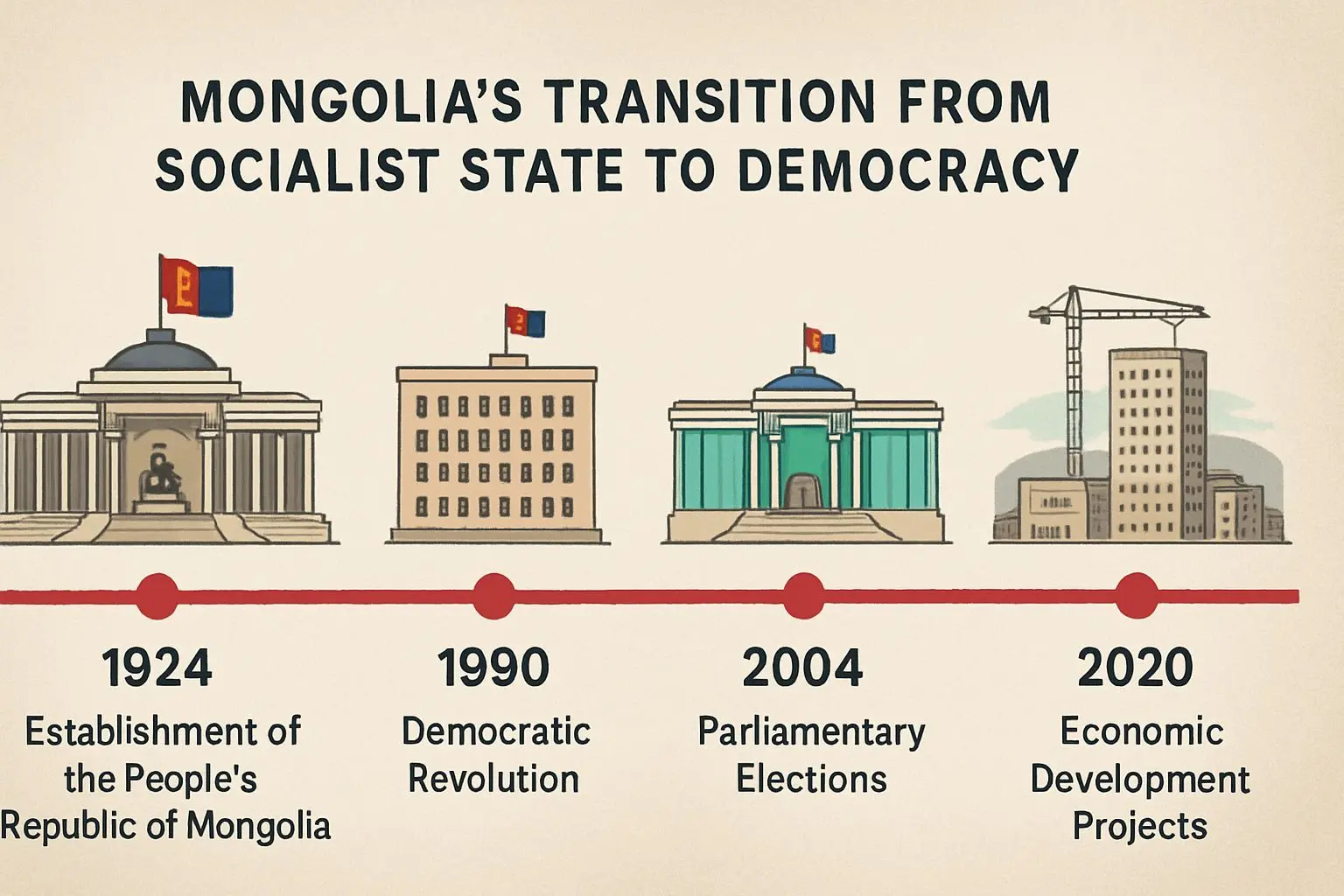 🔍 몽골의 역사적 전환과 현대적 도전