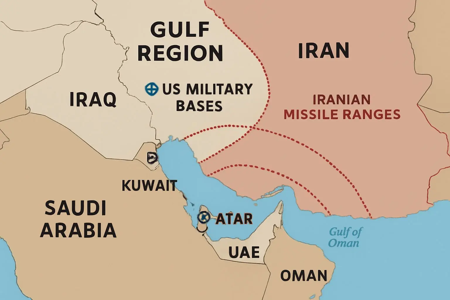 💰 걸프 국가들의 딜레마, 전장이 되기 싫은 동맹들