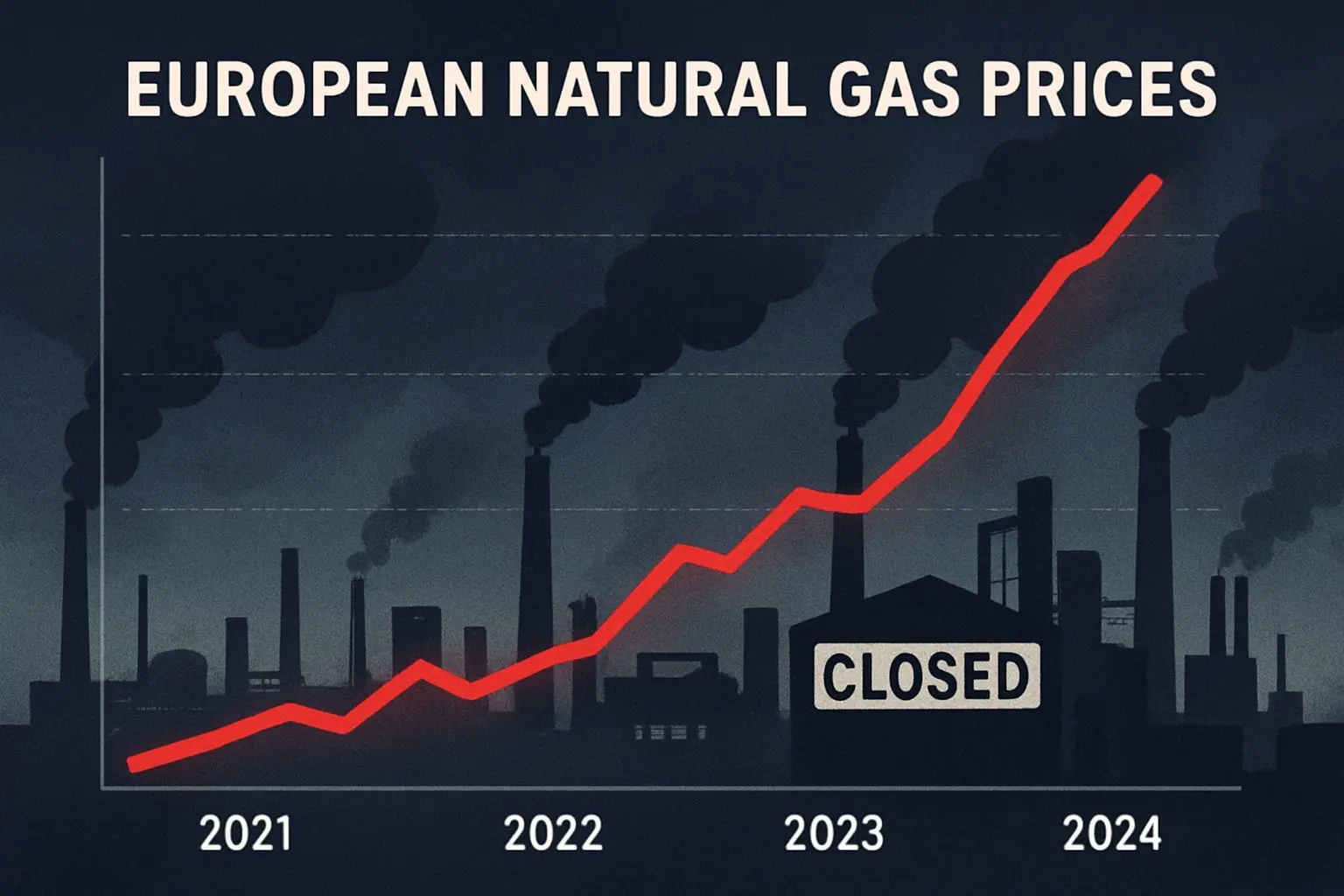 📉 에너지 폭등과 인플레이션, 유럽 경제의 충격