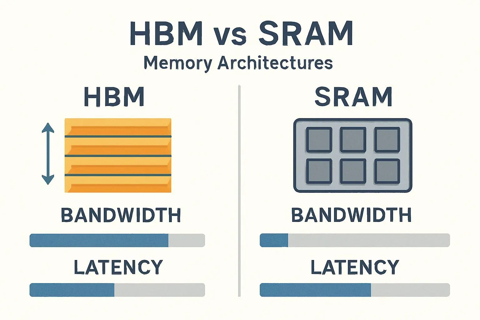 💡 HBM vs SRAM: 왜 메모리 기술이 AI 인프라의 핵심인가