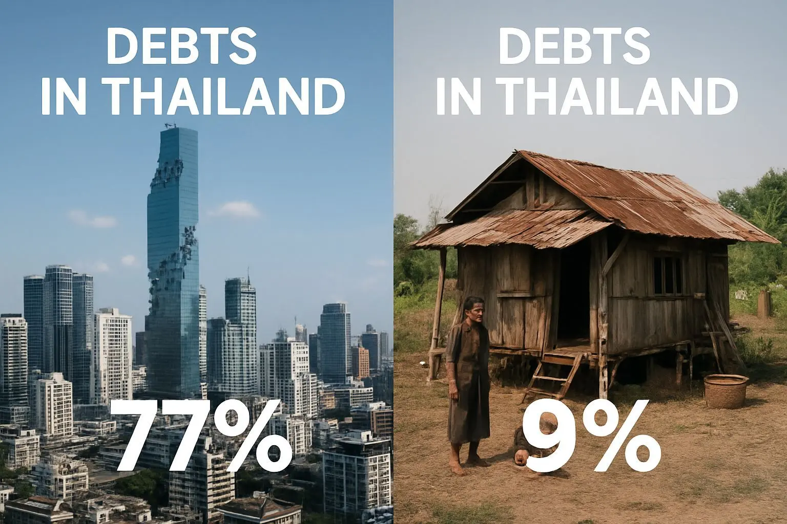 💰 극심한 빈부격차와 가계 부채의 악순환