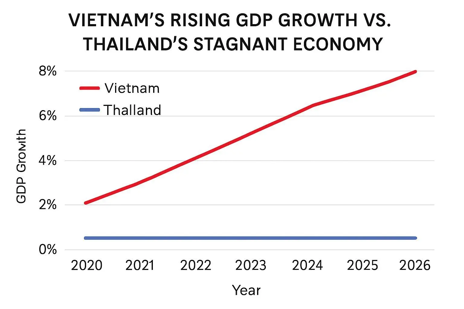 🌏 베트남의 부상과 태국의 추락