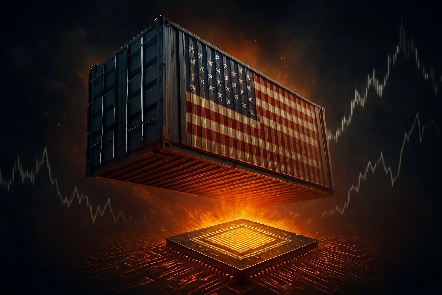 ⚠️ 미국의 관세 폭탄과 반도체 집중 리스크