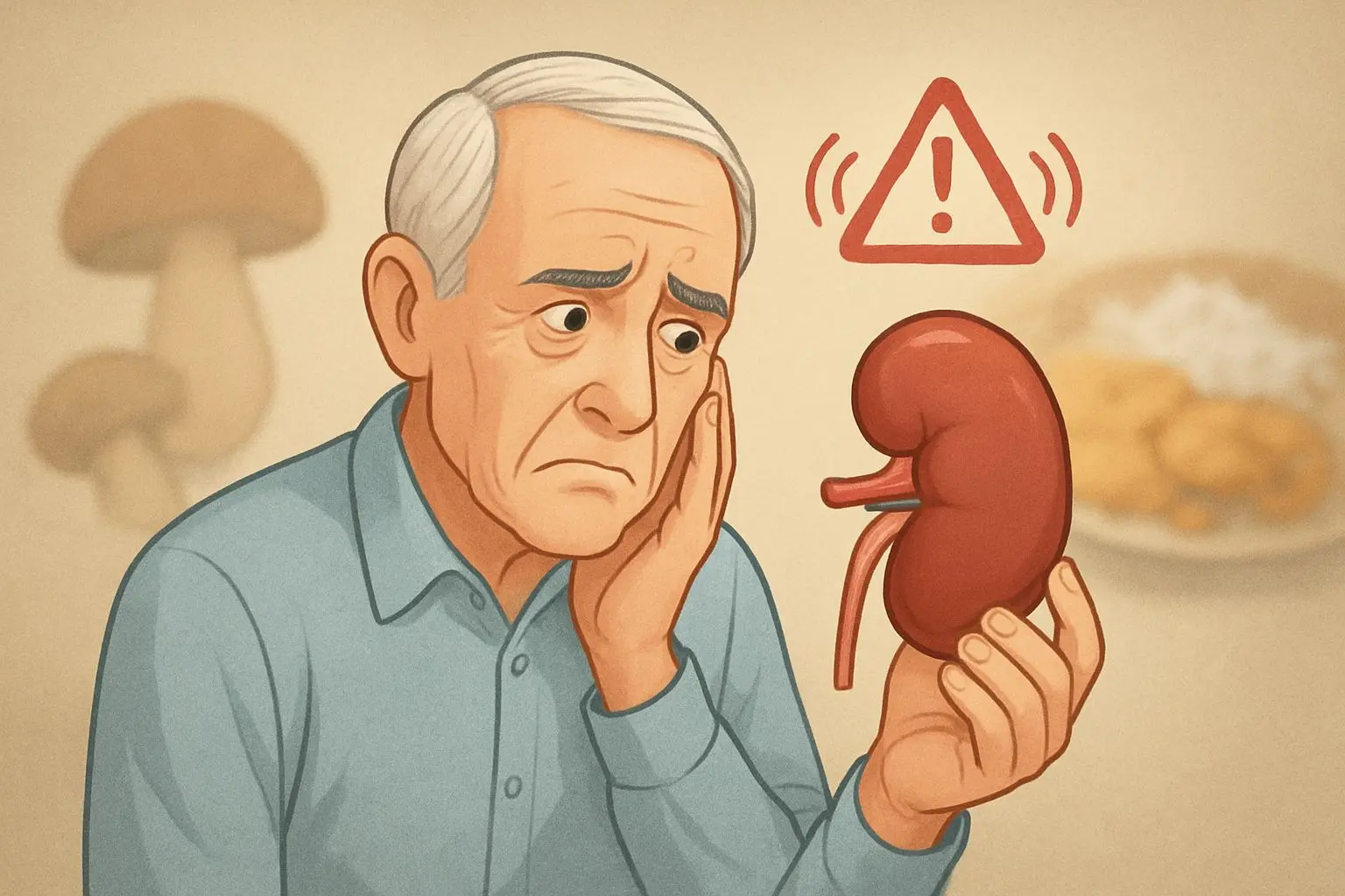 💡 보약이 독약 되는 순간! 여러분의 신장을 노리는 버섯 섭취법의 진실