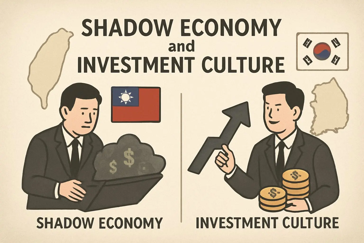 💰 그림자 경제와 투자 문화의 영향