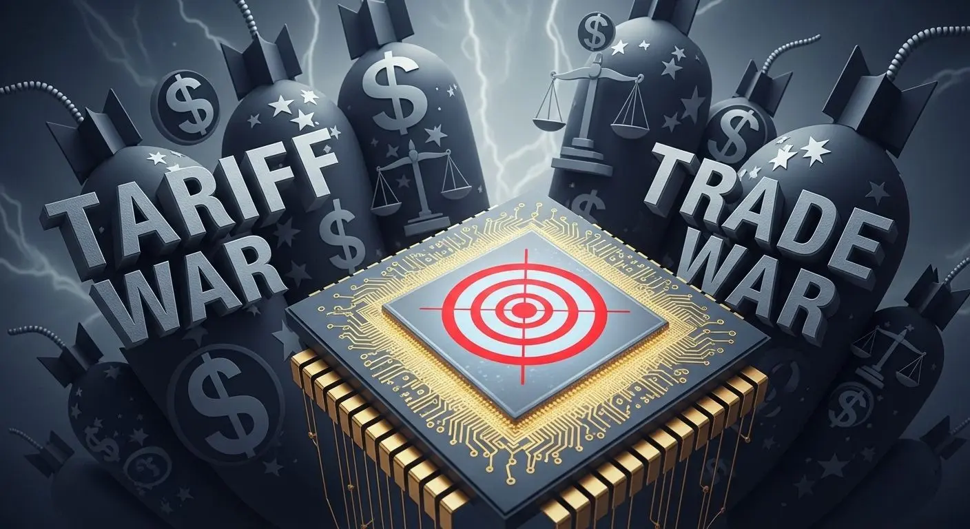 📌 미국 관세 폭탄, 반도체 심장을 겨누다