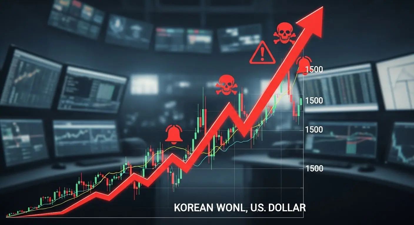 📈 원달러 환율 1,500원 돌파, 17년 만의 충격