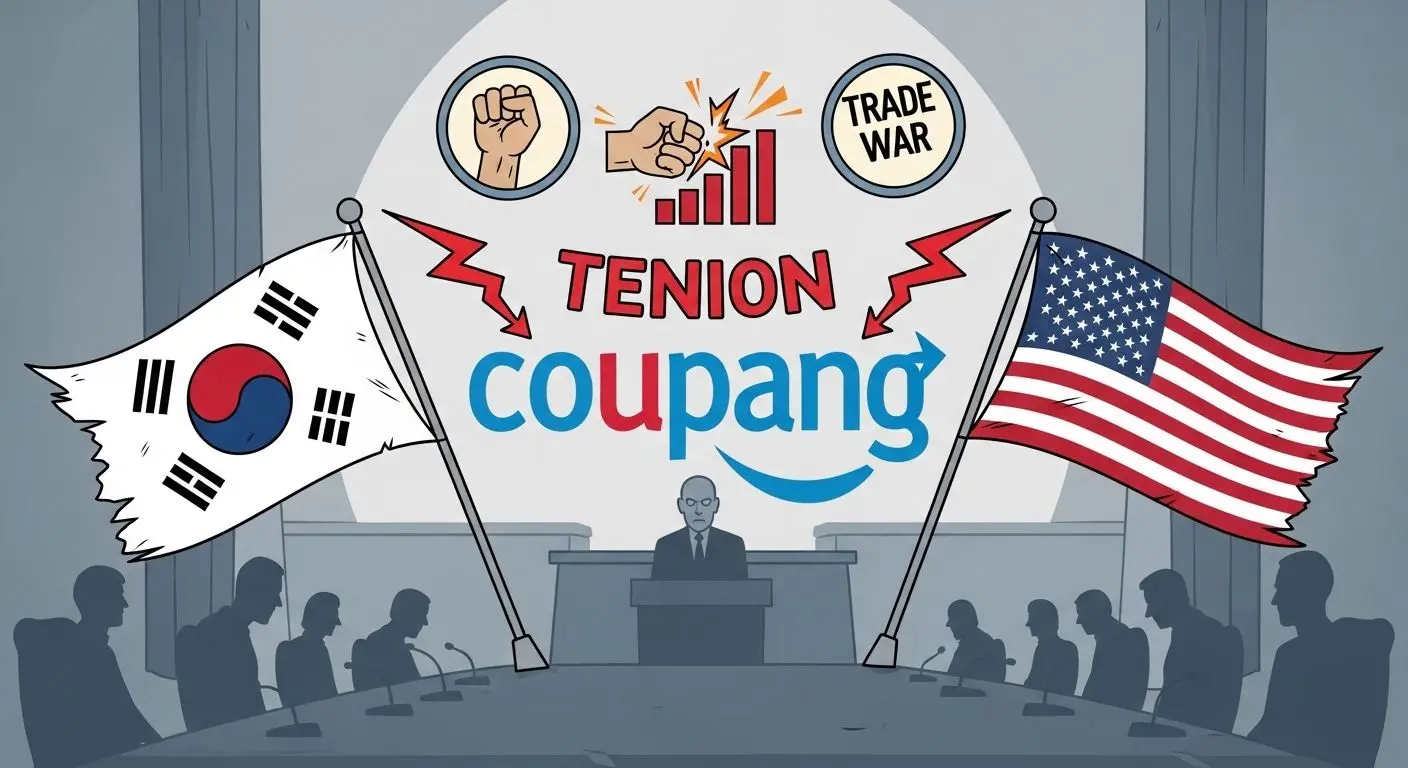 ⚙️ 쿠팡 분쟁과 미국의 압박, 경제 외교의 복잡한 게임
