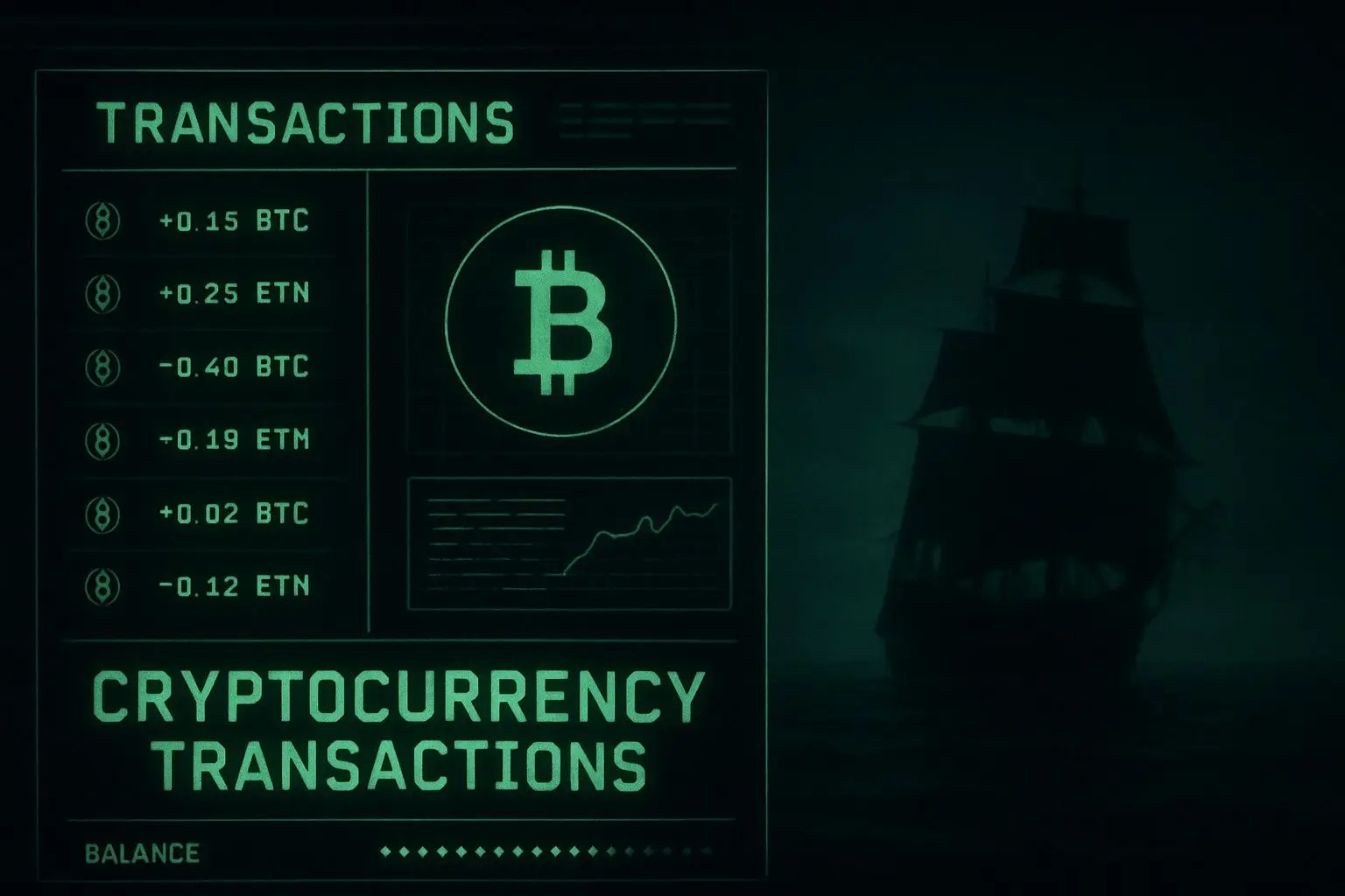 💰 달러 제재를 뚫는 비밀 병기: 가상화폐와 유령선