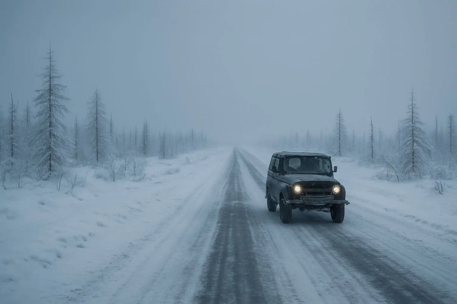 🔍 영하 70도 동토의 길, '뼈의 도로': 러시아 콜리마 하이웨이