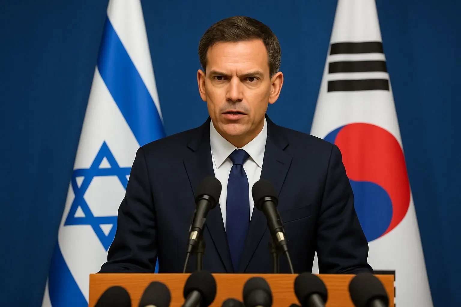 📌 이스라엘 대사의 즉각적 반박 기자회견