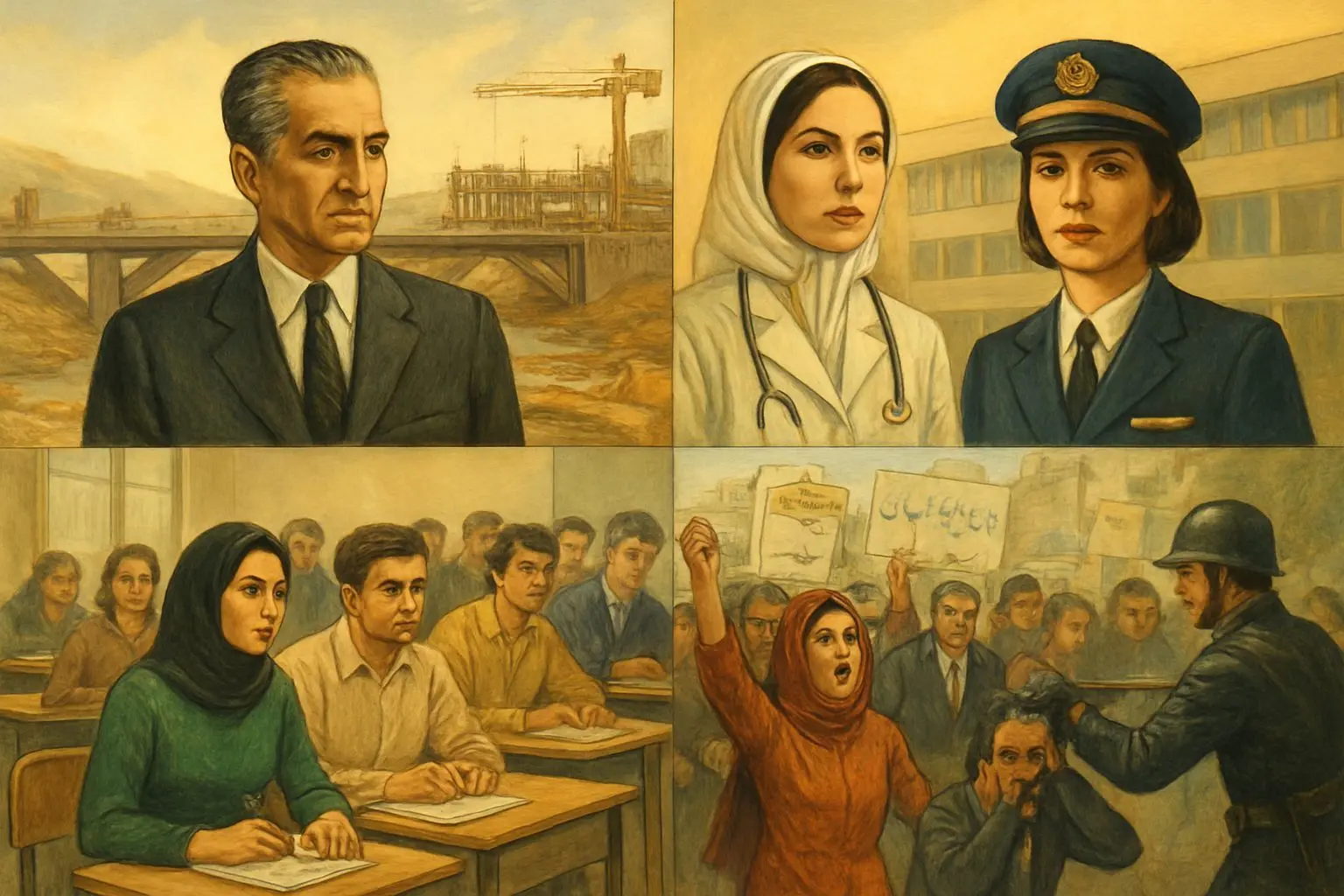 💡 팔라비 왕조의 '백색 혁명'과 숨겨진 억압