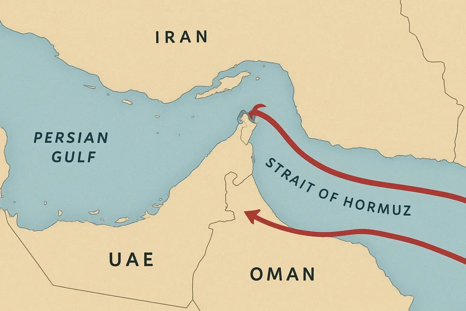 ⚙️ 호르무즈 해협의 지리적 중요성과 봉쇄 전략