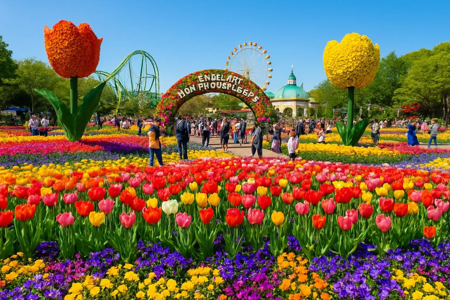 💡 알록달록 봄의 향연, 용인 에버랜드 튤립 축제