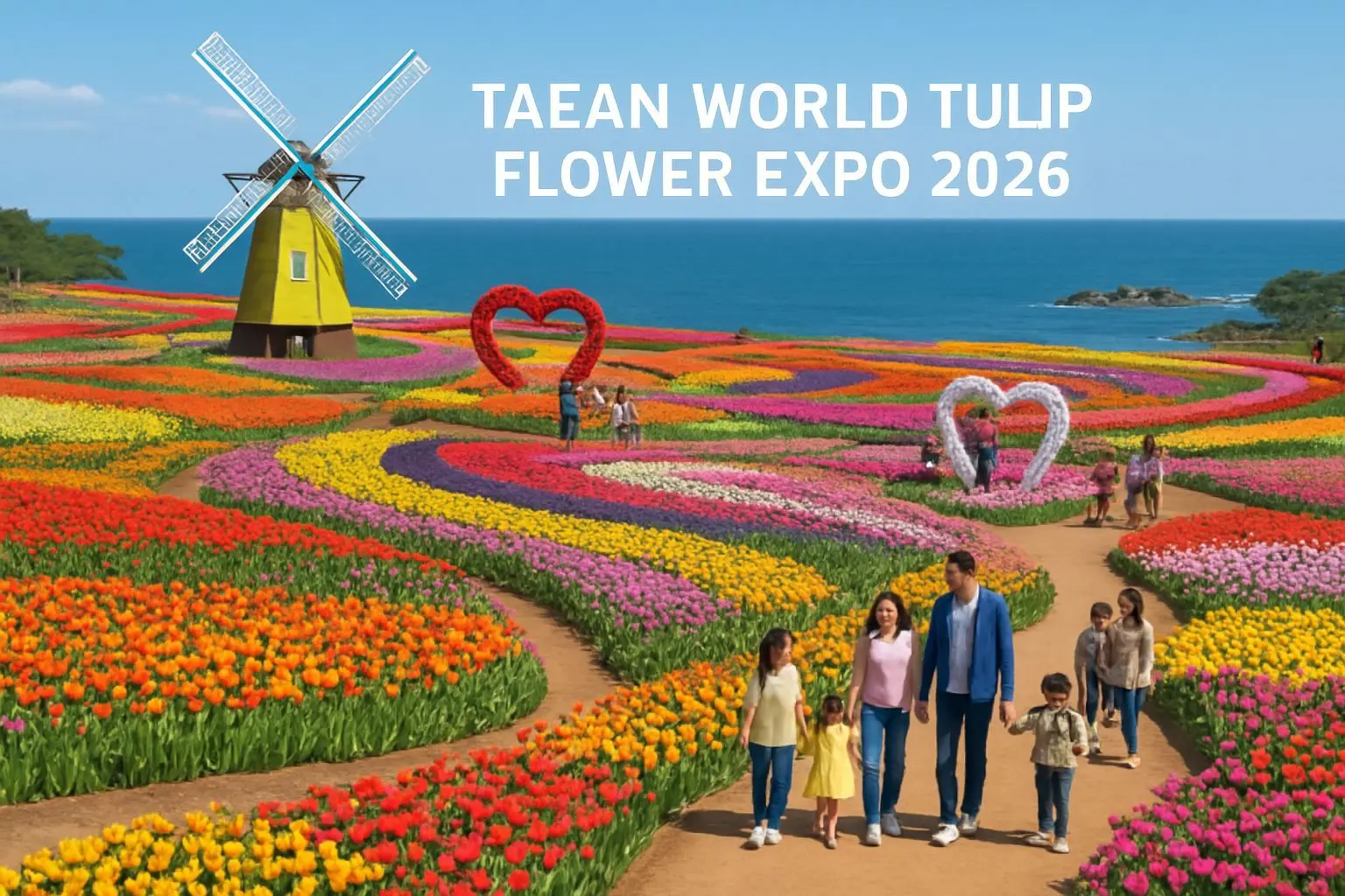✨ 서해안의 튤립 명소, 2026 태안 세계 튤립 꽃 박람회