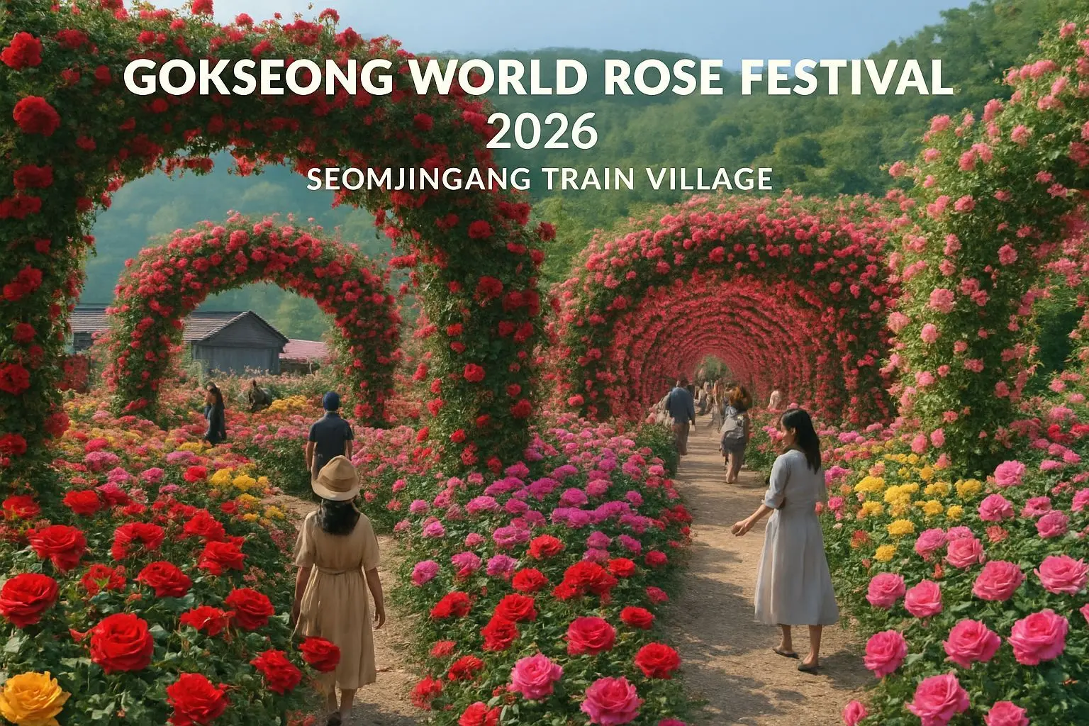 🌹 천만 송이 장미의 유혹, 2026 곡성 세계장미축제