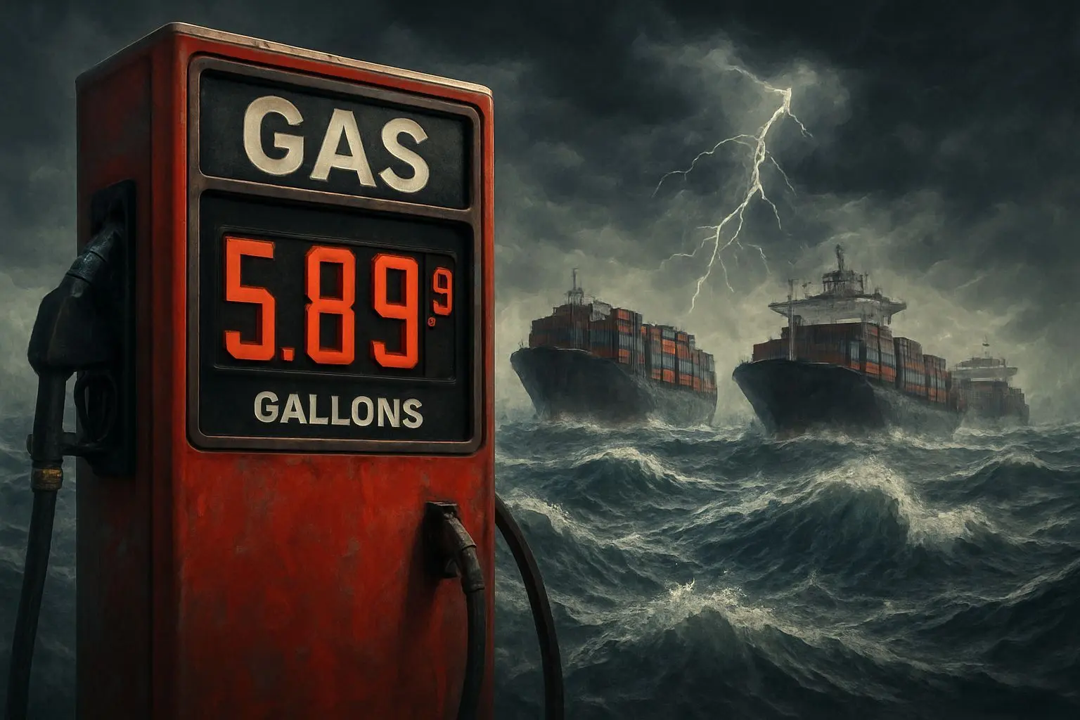📈 유가 폭등! 물류 마비, 장바구니 물가 비상