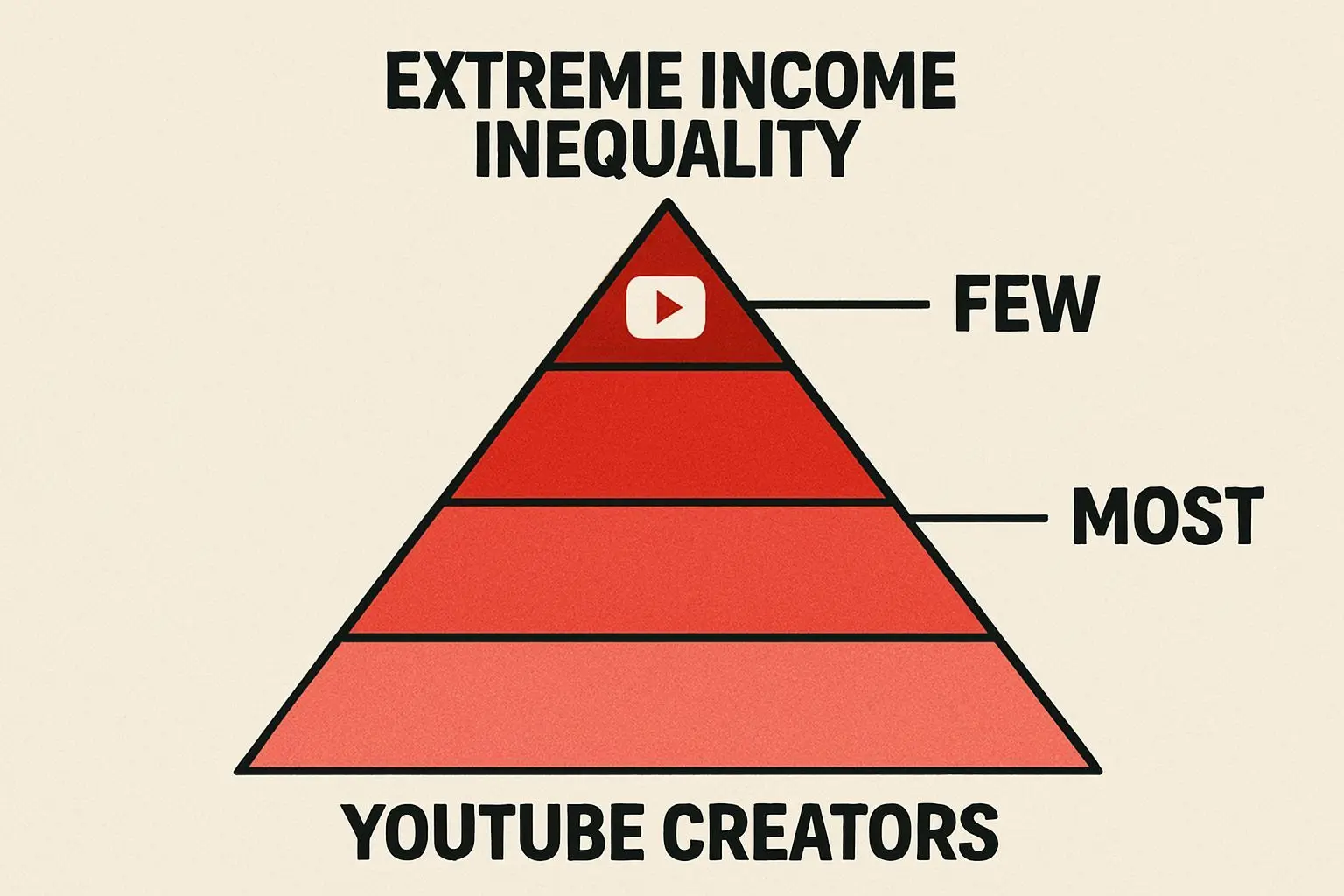 📝 유튜버 시장의 냉정한 현실
