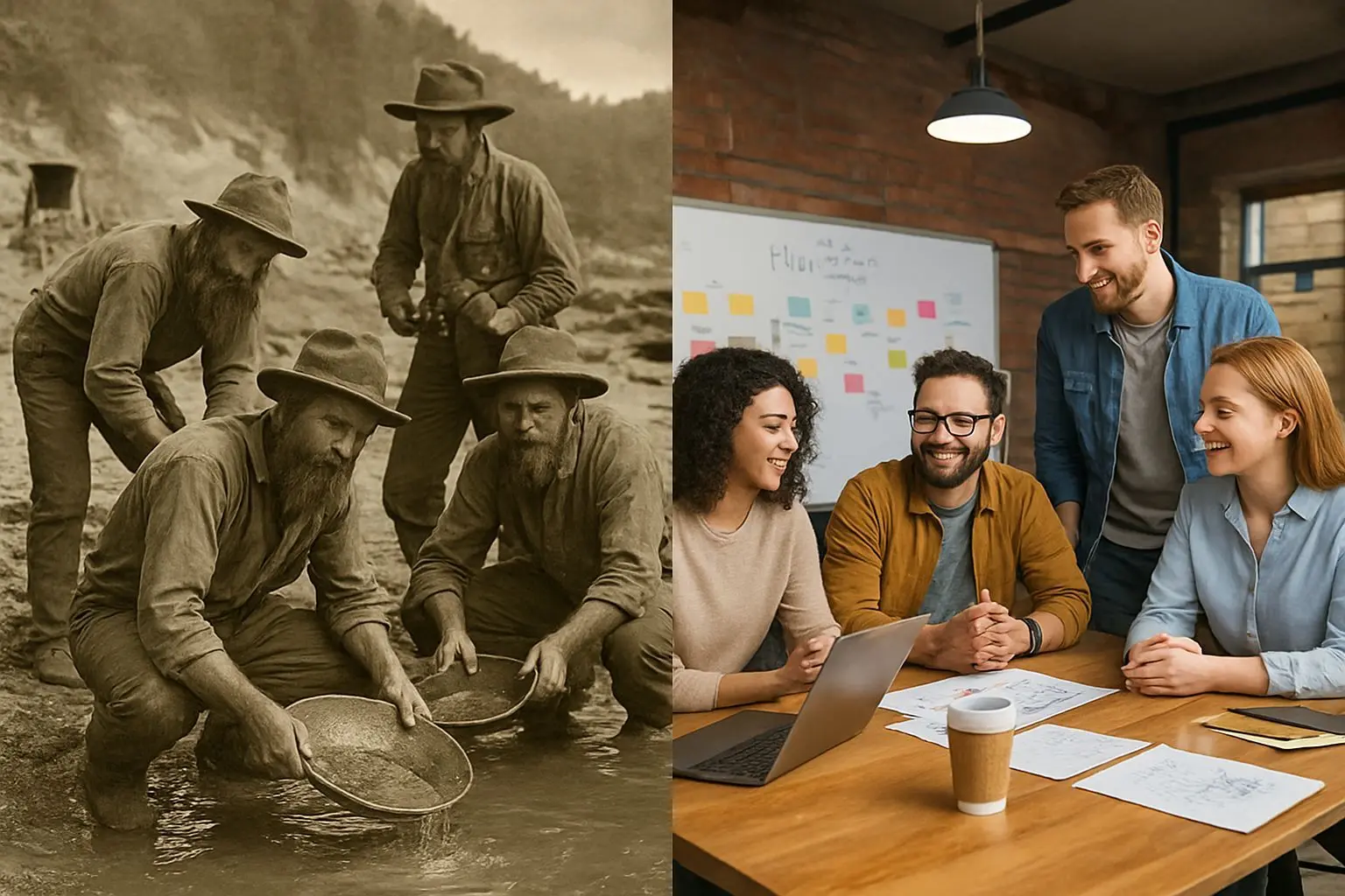 💡 서부의 뇌, 골드러시 정신이 낳은 실리콘 밸리와 '뉴머니'