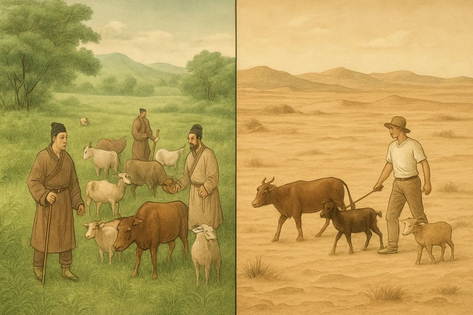 📜 2천 년에 걸쳐 만들어진 사막, 그 비극의 시작