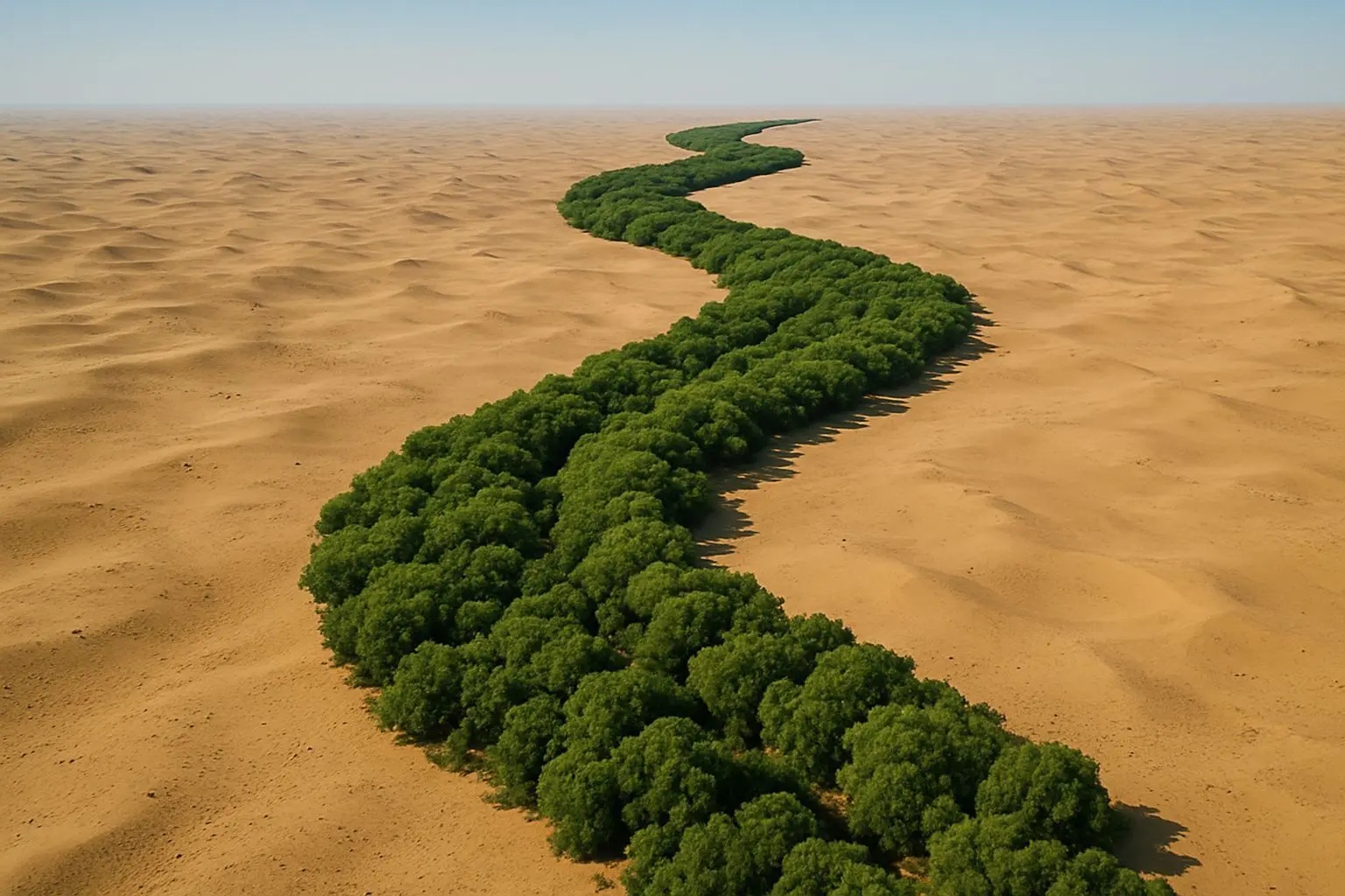 📈 녹색 만리장성, 73년 대장정의 서막