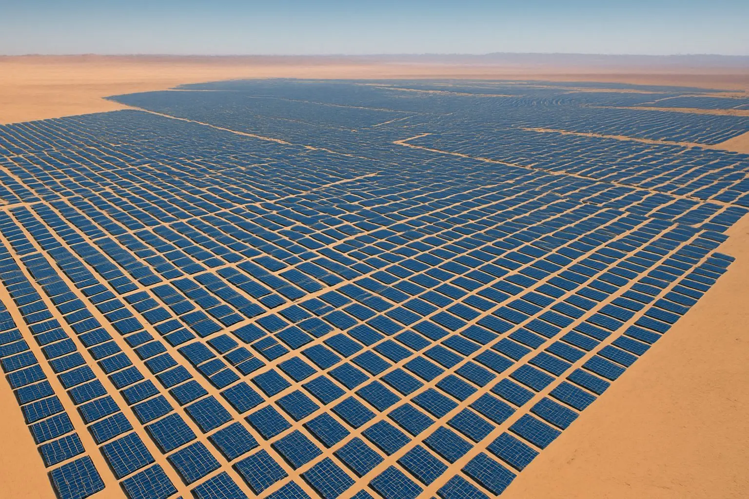 ☀️ 사막 위의 태양광, 일석삼조의 지혜