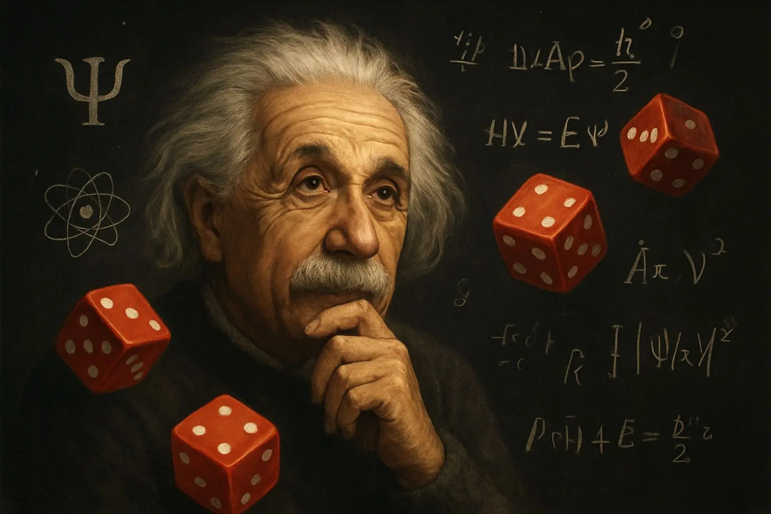 📝 아인슈타인이 말한 '신은 주사위를 던지지 않는다'의 진짜 의미
