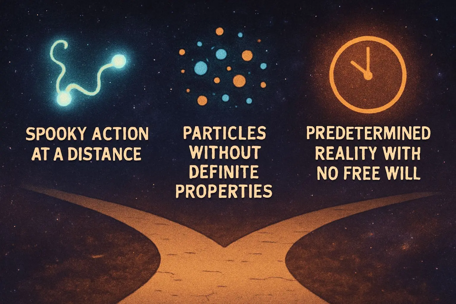 💡 우리가 포기해야 할 세 가지 상식: 비국소성, 비실재성, 초결정론