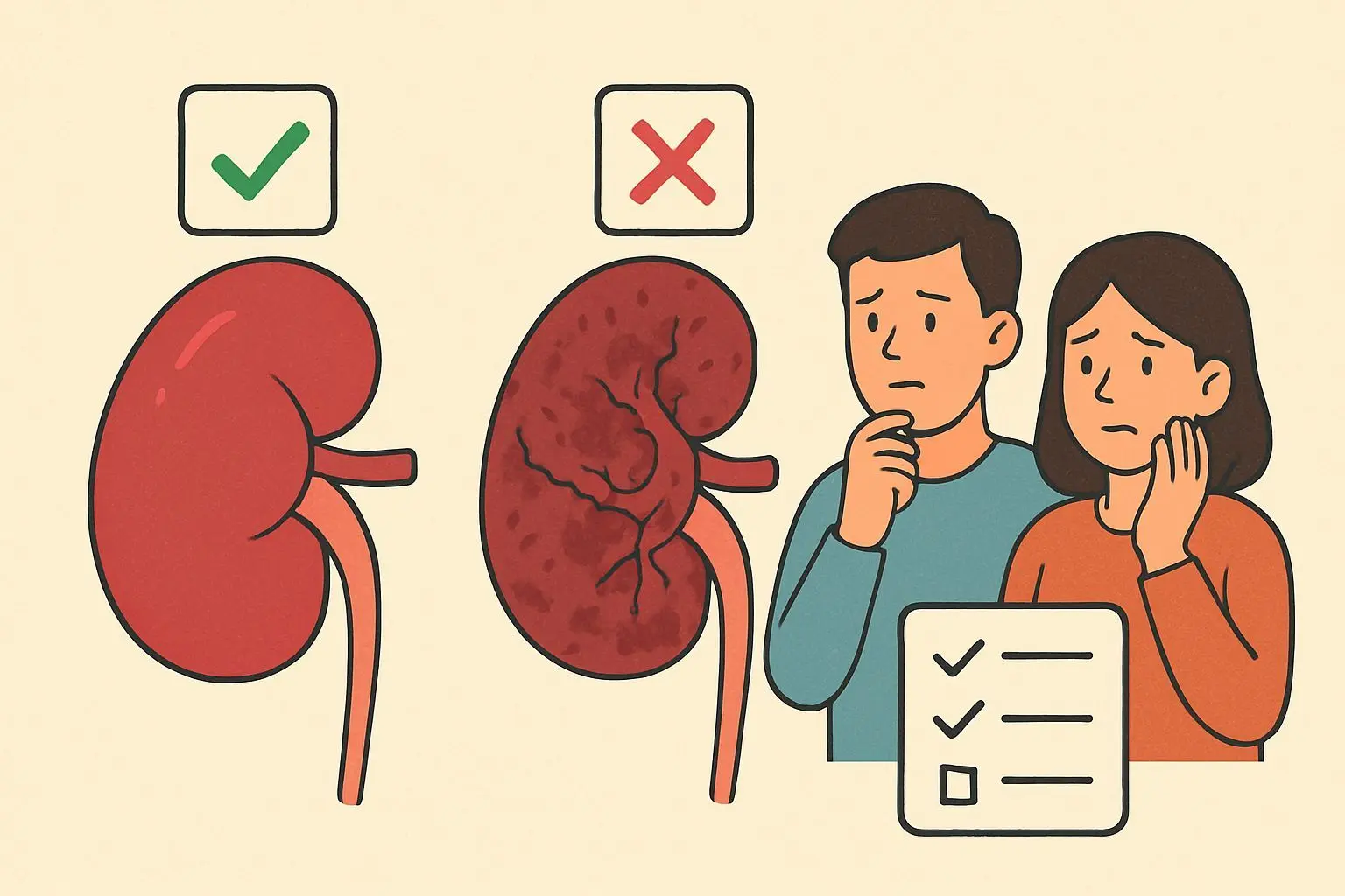📌 실제 사례로 보는 콩팥 손상 & 자가진단