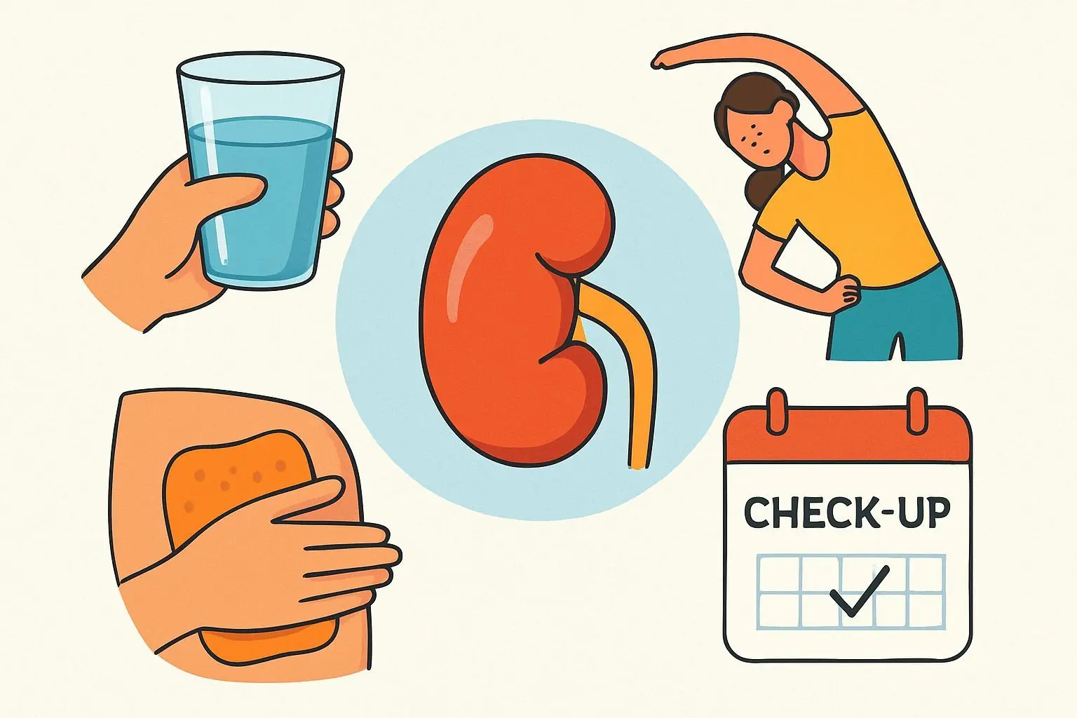 📝 콩팥 걱정 없이 통증 잡는 안전한 5가지 방법