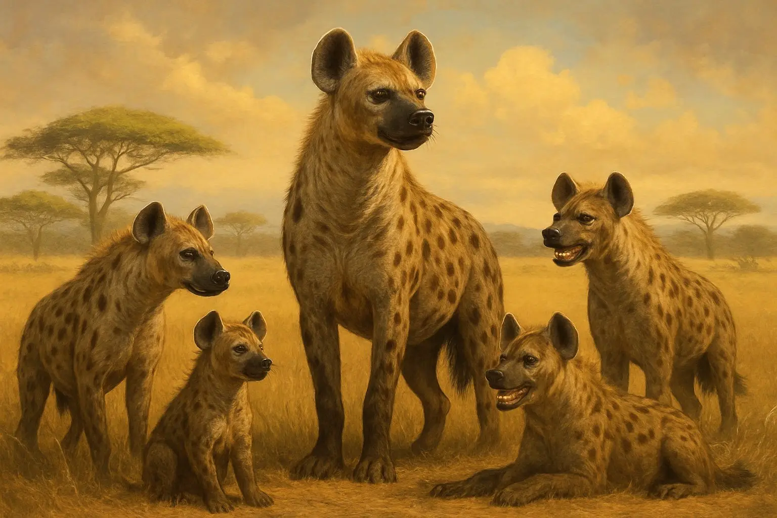 ✨ 하이에나의 독특한 사회 구조