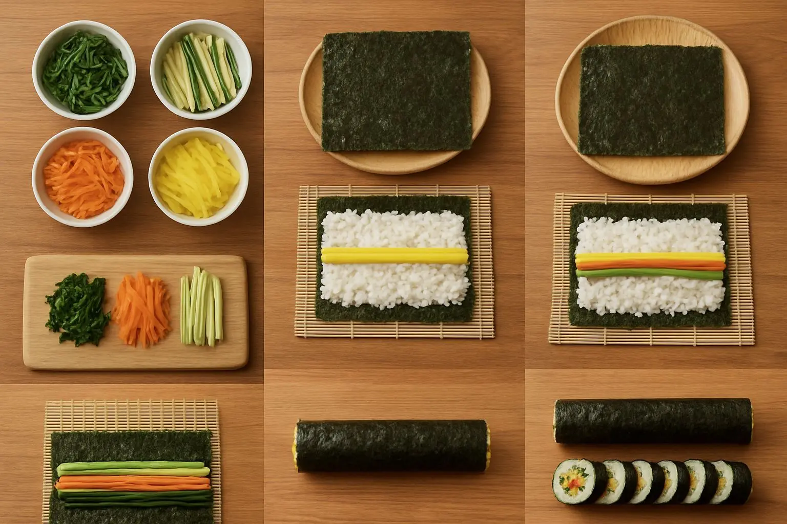 📝 완벽한 다시마채 김밥 만드는 법