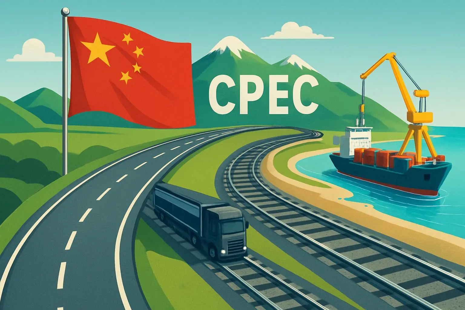 📉 벼랑 끝 파키스탄, 중국의 손을 잡다