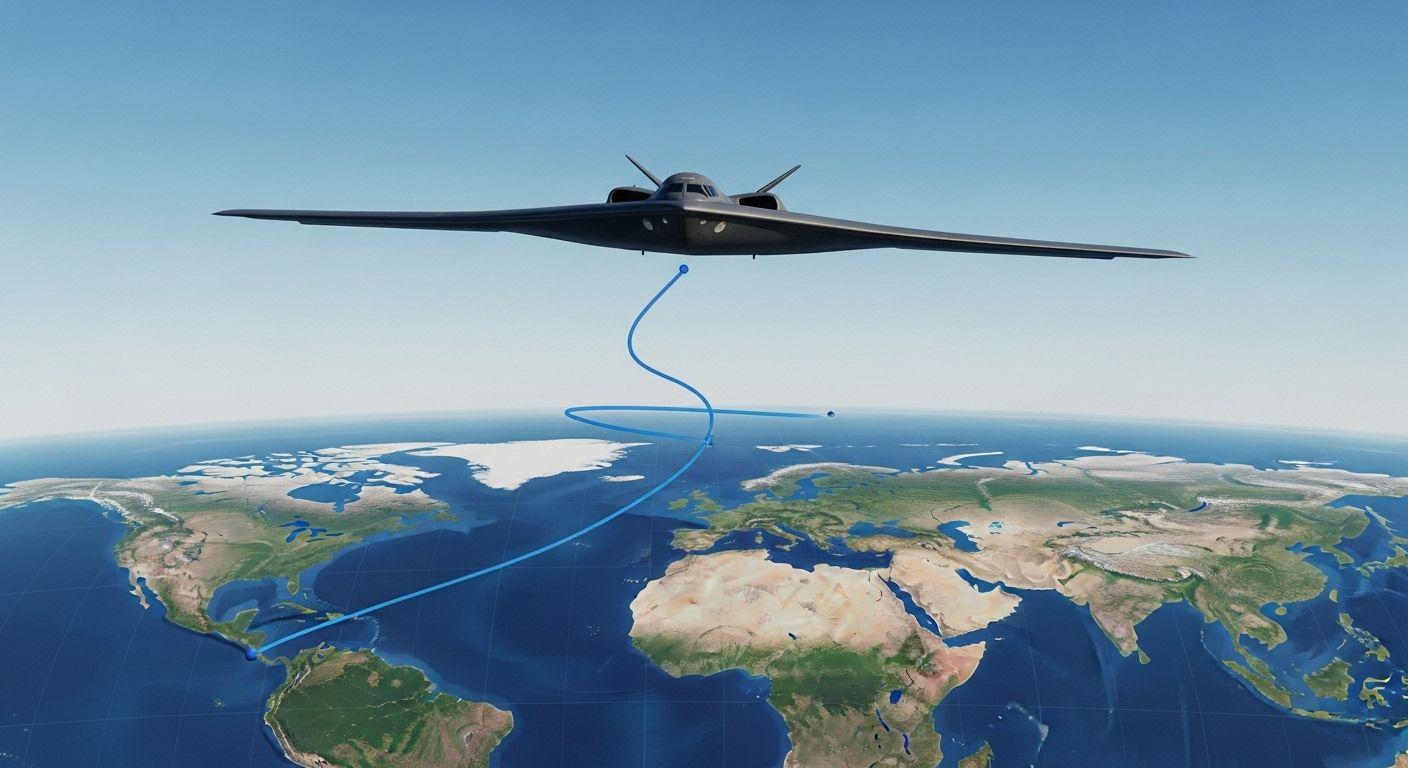 📈 44시간 연속 비행, B2 스피릿의 무한 항속거리