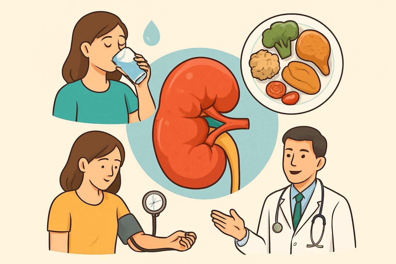 ⚙️ 콩팥 건강을 지키는 5가지 안전 원칙과 보호 방법