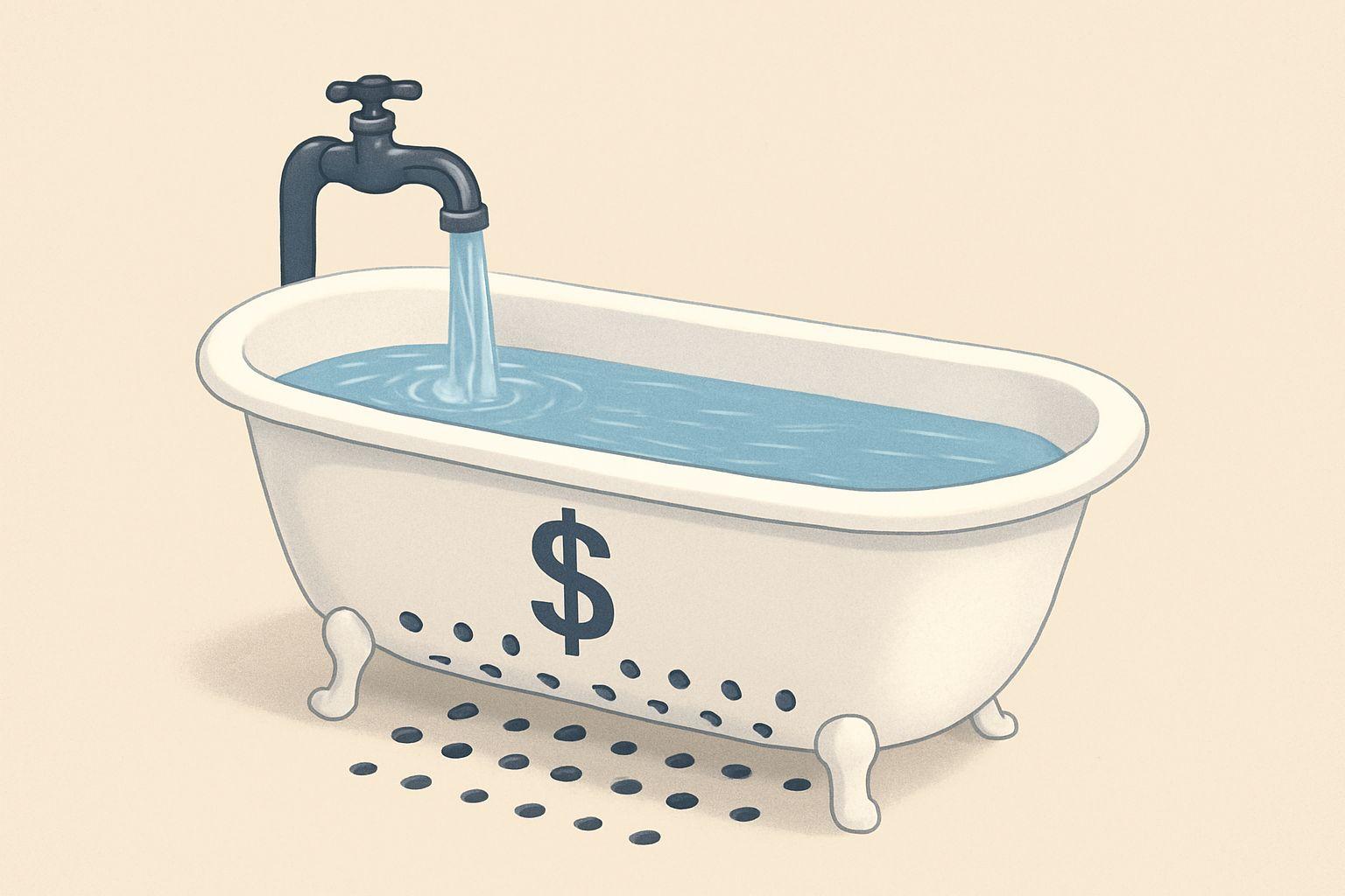 💡 고정비, 우리 삶의 욕조를 비우는 구멍들!