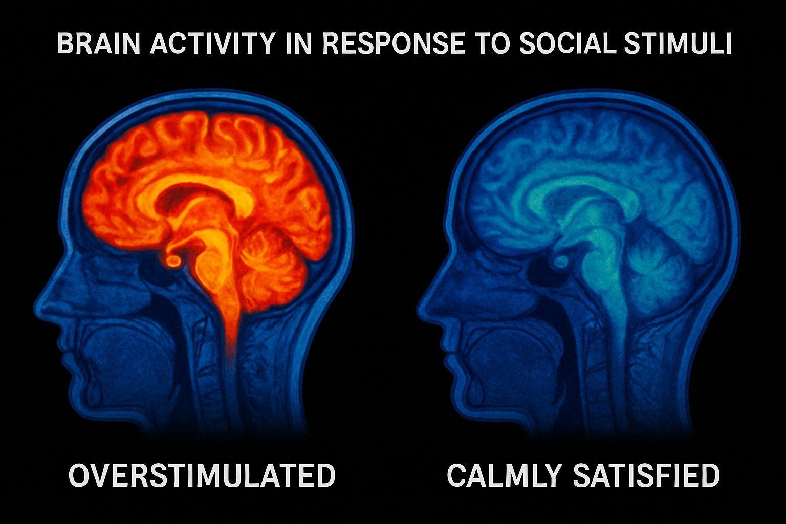 🔍 도파민, 혼자있는게편한사람의 뇌는 다르게 반응해요!