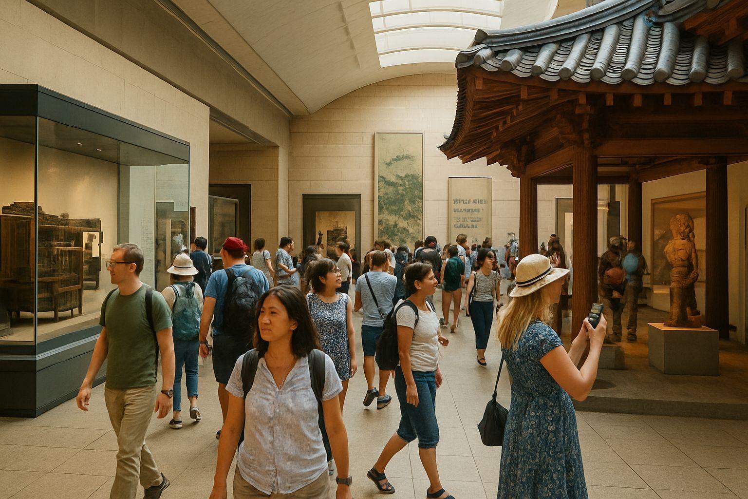 ✅ 국립민속박물관, 외국인 관람객 폭발적 증가
