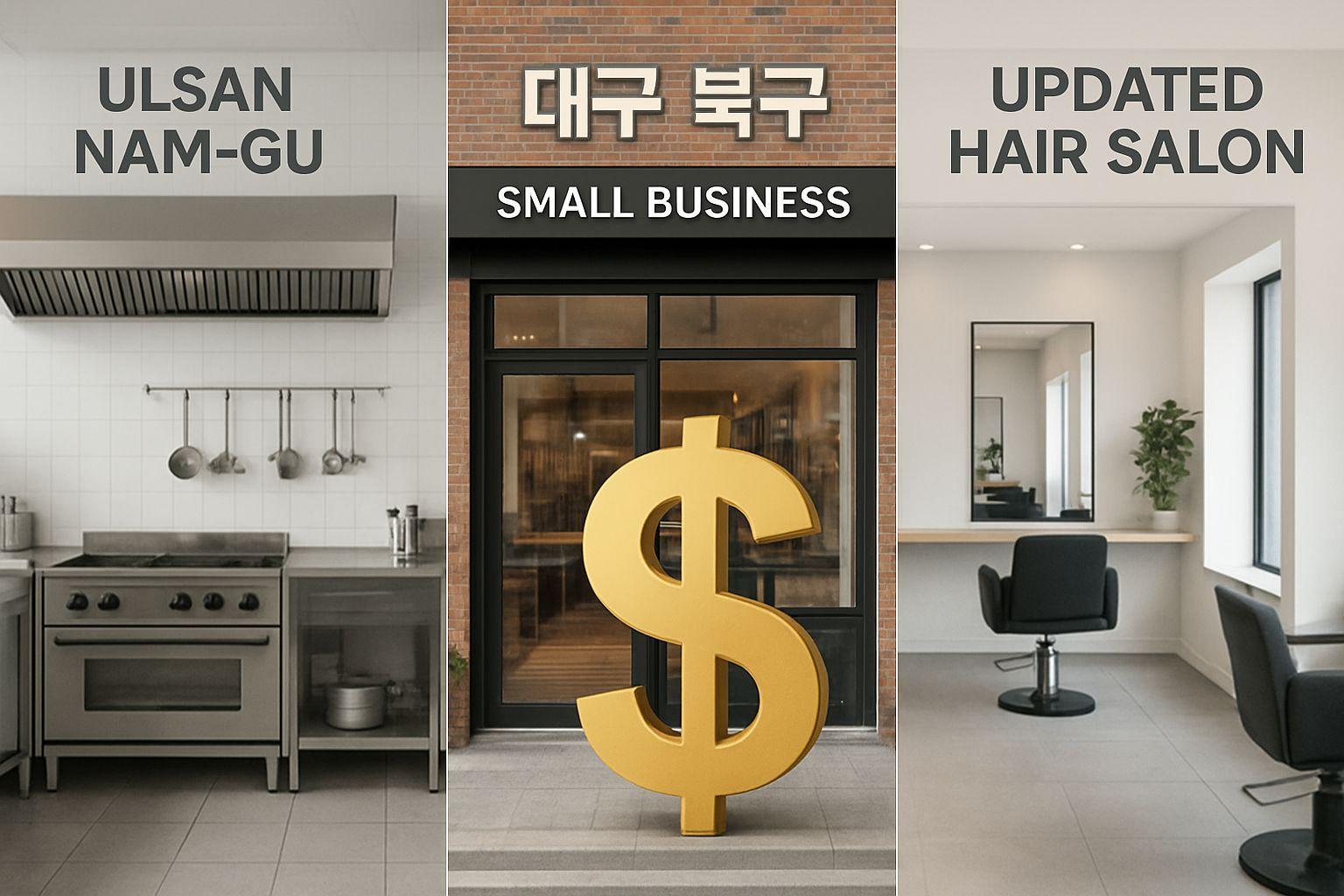 📌 울산 남구 & 대구 북구: 2026년 위생 환경 개선 및 경영 안정 자금 확대